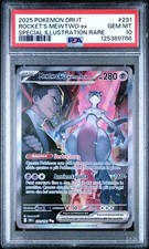 Pokemon Mewtwo Ex del Team