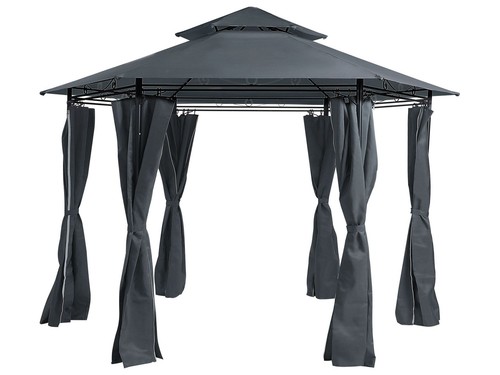 Gazebo giardino esagonale - gazebo,