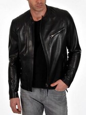 Giacca nera da uomo di design