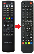 Telecomando di ricambio Silvercrest SSR 1080 B2 / SSR1080B2 ricevitore