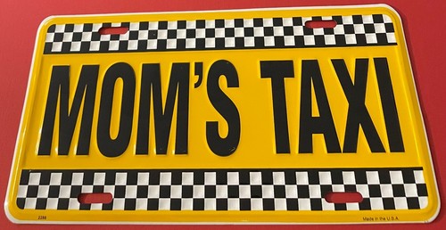 Targa novità taxi mamma - taxi,