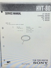 Sony Hvt-80 Service Manual Pdf