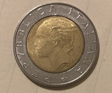 Moneta da 500 LIRE 1998 Italia: 20° IFAD 1978 - 1998