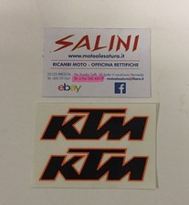 Adesivo Coppia scritta KTM