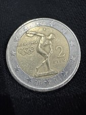 Due Euro Rari commemorativi Olimpiadi Atene 2004