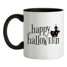 Happy halloween ceramica mug - -,