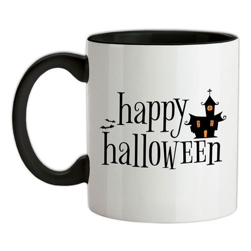 Happy halloween ceramica mug - happy,