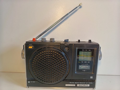 Radio epoca sony icf 5450l - radio,