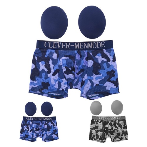Boxer imbottito mesh