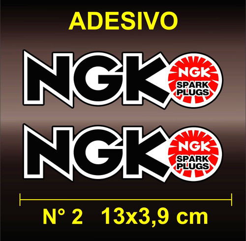 Adesivi sticker ngk - adesivi,