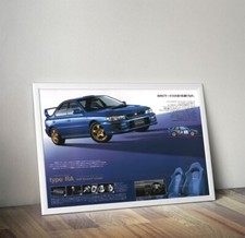 Poster Subaru Impreza WRX STI