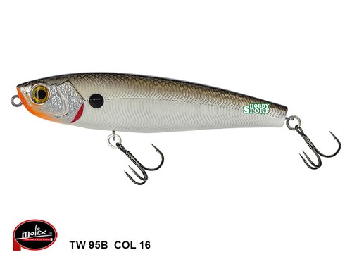 Molix 95b top water wtd - tw, 14