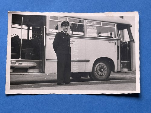Foto autista autobus in - foto,,