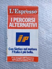 Cartina Stradale Strade d'Italia L' Espresso Ip Olio Sintax