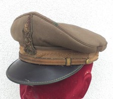 Berretto visiera E.I. kaki invernale Sottotenente di Fanteria anni '70 tg. 56