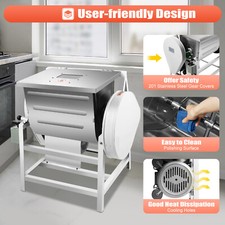 Impastatrice 1500W Impastatrice Commerciale Elettrica Frullatore Carne 110V 60HZ