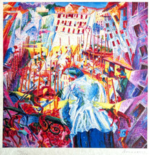 Umberto Boccioni Litografia