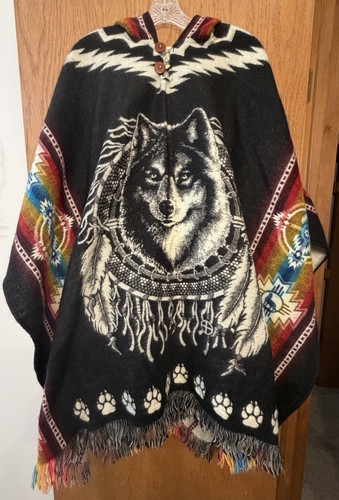 Poncho native arts unisex - poncho,