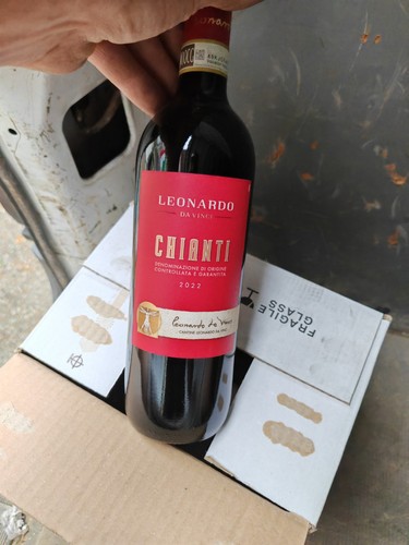 Chianti uomo vitruviano - chianti, 'uomo