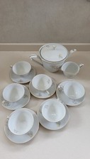 SET Vintage 6Tazze + Teiera+