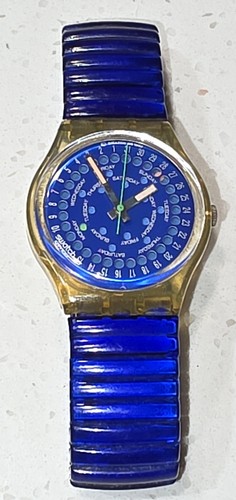 Orologio vintage 1992 blu - orologio,
