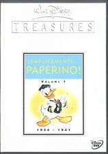 DISNEY TREASURES SEMPLICEMENTE PAPERINO VOLUME 1 DVD 2 DISCHI + LIBRETTO