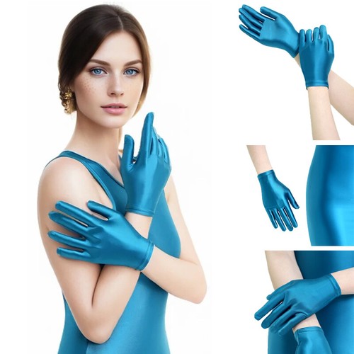 Guanti corti donna lisci