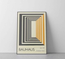 Poster design vintage bauhaus - design,