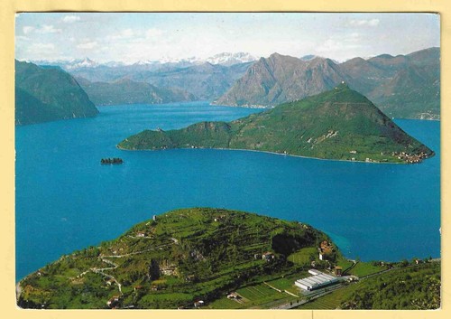 Cartolina italia lago - vg,