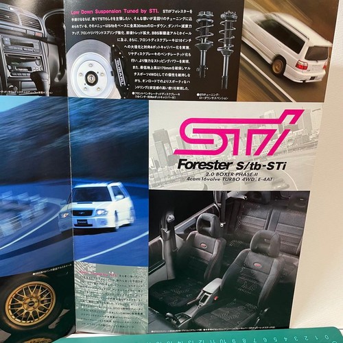 Subaru forester sti catalog - sti,