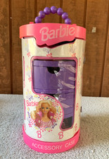 Custodia accessori BARBIE vintage 1994 di Mattel con scarpe, abiti, ecc