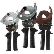 Pinza tagliacavi cricchetto - a,