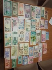 Lotto Banconote Del Mondo Con