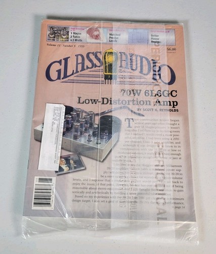 Glass audio magazine volume - glass,
