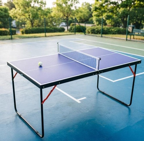Tavolo ping pong con rete - tavolo,