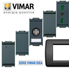 Originale! VIMAR IDEA PRESA Bipasso TAPPO Copriforo ANTENNA TV DEVIATORE GRIGIO