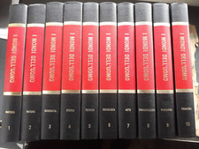 ENCICLOPEDIA "I MONDI DELL' UOMO" (IN 10 VOLUMI) - IL LIBRO DEL MONDO MONDADORI