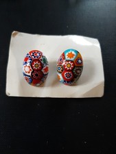 Orecchini Murrina Millefiori