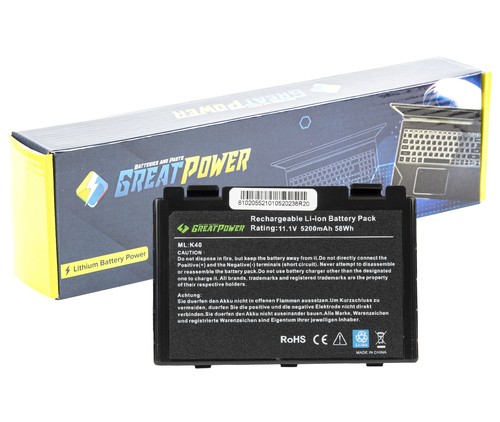 Batteria 5200mah per asus - 5200mah,