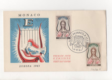 MONACO - FDC - 1963 - EUROPA - I