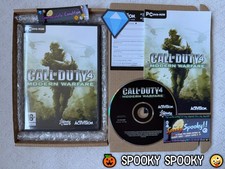Call of Duty 4 Modern Warfare PC - CIB Immacolato con Reg e Disco Naturale