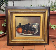 DIPINTO AD OLIO - NATURA MORTA