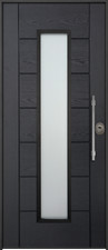Porta blindata con vetro per - blindata,