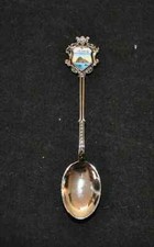 ISCHIA Cucchiaino collezione souvenir  metallo argentato