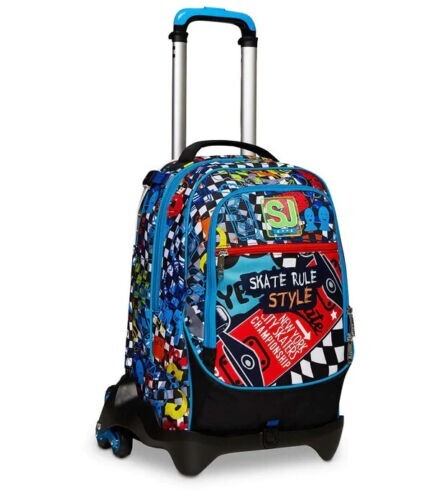Trolley scuola seven jack 3wd - scuola,