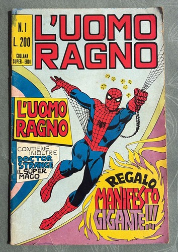 Uomo ragno 1 corno - l'uomo, n.1