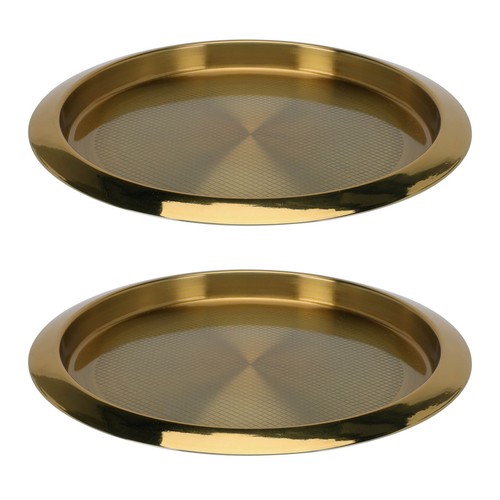 Acciaio inox vassoio 35 - 2x,