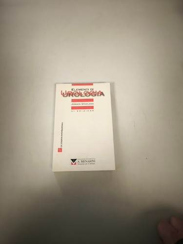 Libro elementi urologia - libro, di