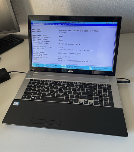 Notebook acer aspire 731 - notebook,