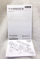 SHIMANO Tyrnos II manuale istruzioni e lista ricambi modelli #12, 16, 20, 30 NUOVO T49